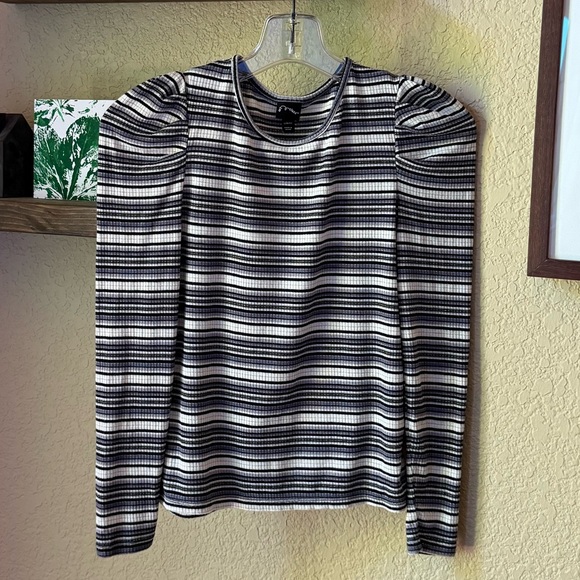 Art Class Girls Striped Long Sleeve Top - Picture 1 of 5